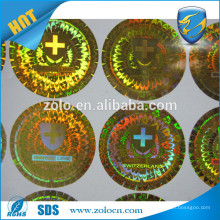 Customized Hologram 3D logo printing Sticker